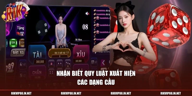 Nhận biết quy luật xuất hiện các dạng cầu